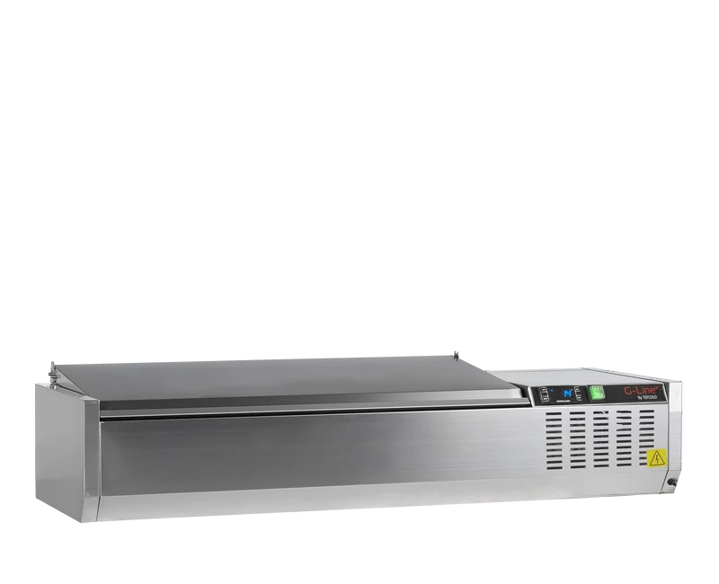 Table saladette à poser GN1/4 - G-Line by TEFCOLD - GVC33-120-S-S-33586