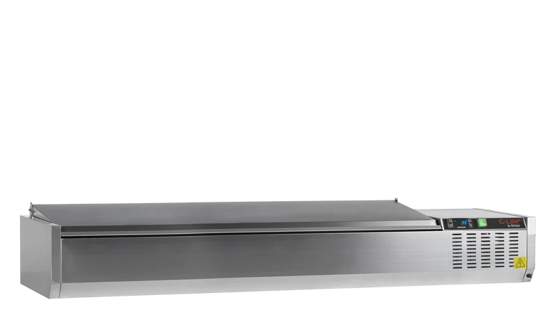 Table saladette à poser GN1/3 - G-Line by TEFCOLD - GVC38-180-S-S-33602