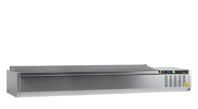 Table saladette à poser GN1/3 - G-Line by TEFCOLD - GVC38-200-S-S-33604