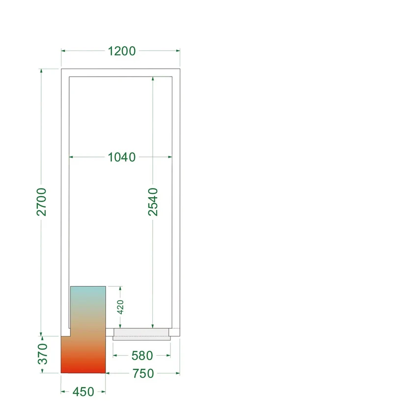 Chambre froide - TEFCOLD - CRPF1227-44167