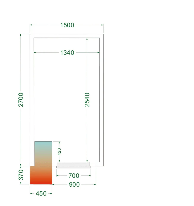 Chambre froide - TEFCOLD - CRPF1527-44173