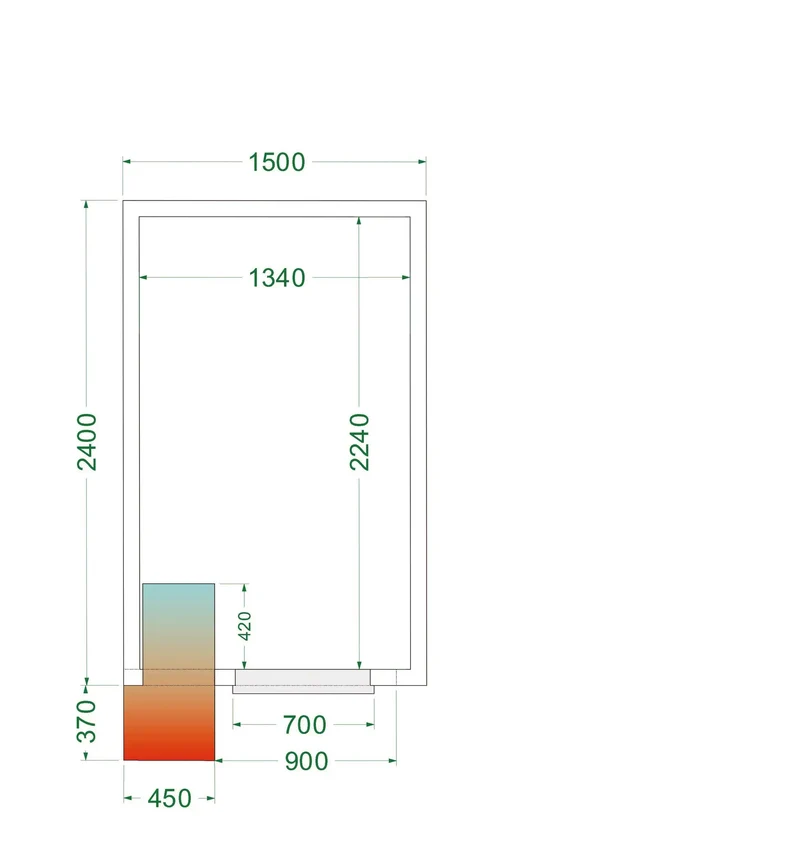 Chambre froide - TEFCOLD - CRPF1524-44172