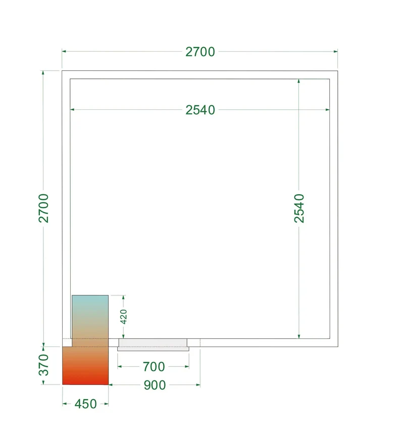 Chambre froide - TEFCOLD - CRPF2727-44187
