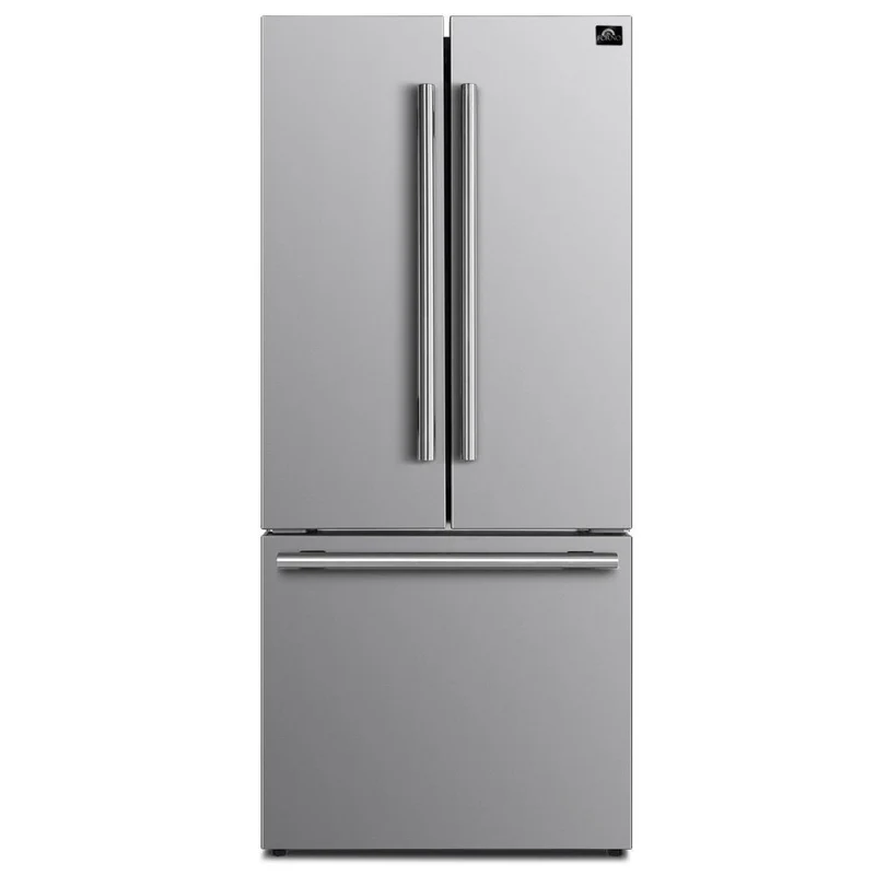 FFFFD1974-31SB - REFRIGERATORS - Forno - French 3-Door - Stainless Steel - Open Box