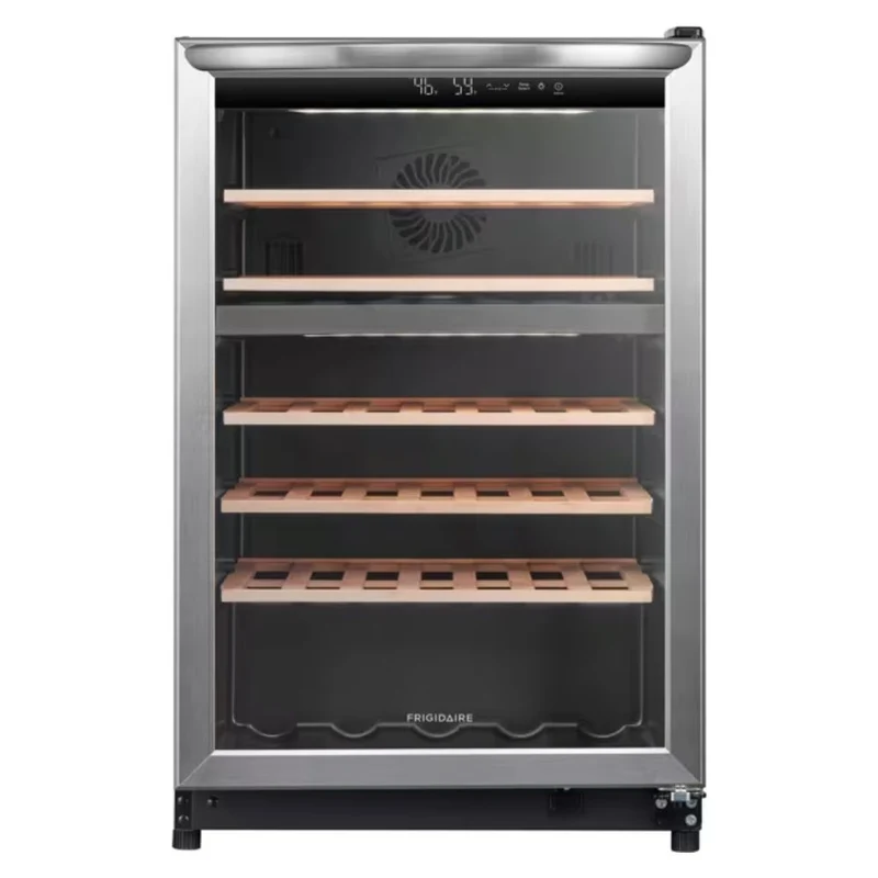FRWE4626AS - WINE STORAGE - Frigidaire - Door Color: Stainless Steel - Cabinet Color: Black - Open Box