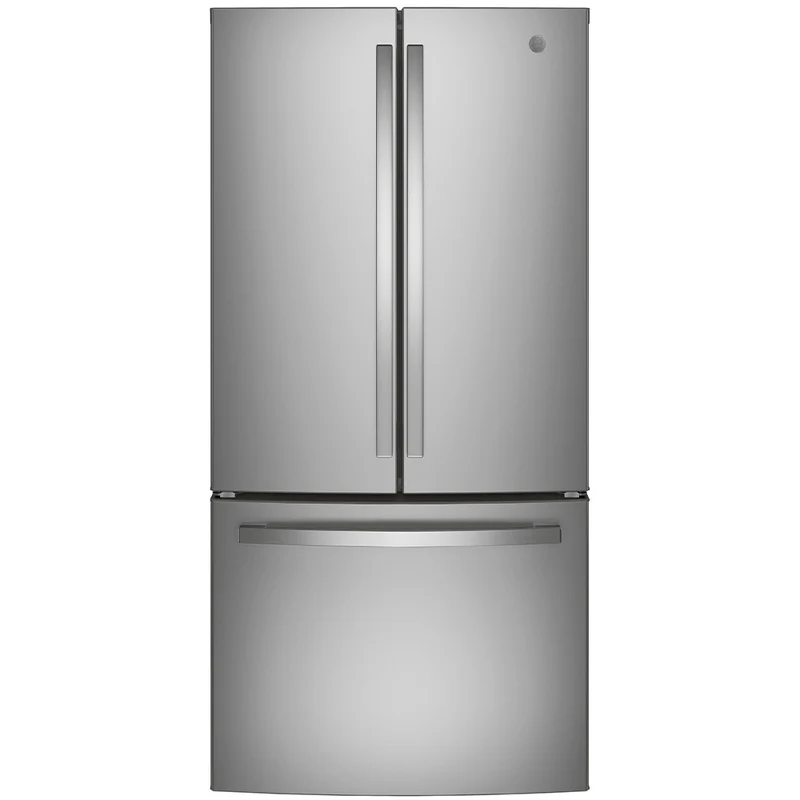 GWE19JYLFS - REFRIGERATORS - GE - French 3-Door - Stainless Steel - Open Box
