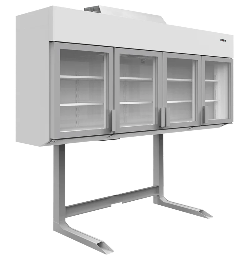 Armoire de congélation supermarché mûral avec portes vitré - TEFCOLD - MTF250-35396