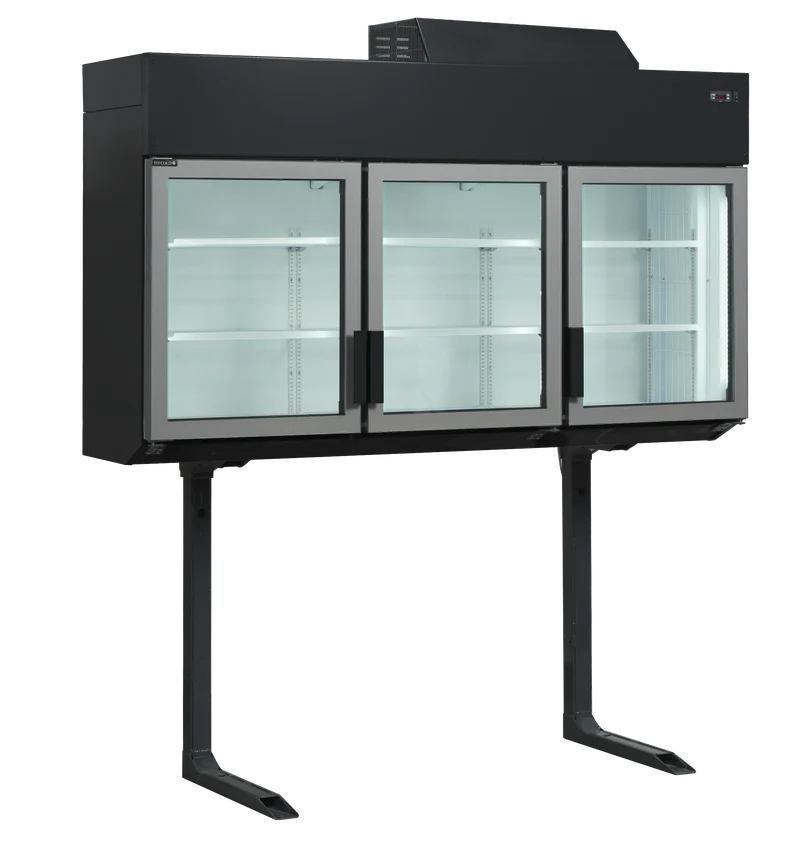 Armoire de congélation supermarché mûral avec portes vitré - TEFCOLD - MTF185B-41045