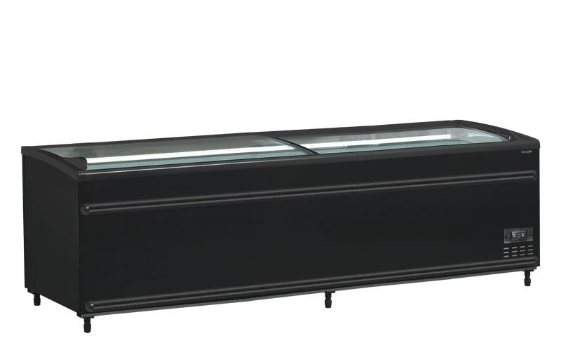 Congélateur réfrigérateur de supermarché Bi température noir - TEFCOLD - SFI250B-CF-VS-41064