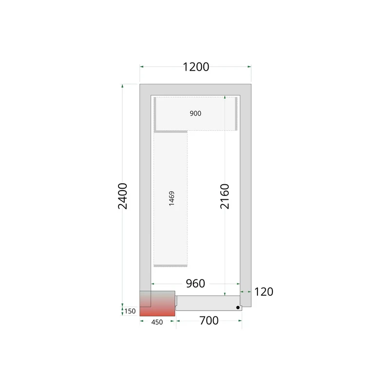 SYSTÈME DE RAYONNAGE POUR - TEFCOLD - SHELF-RACK-SYSTEM-KIT-46221