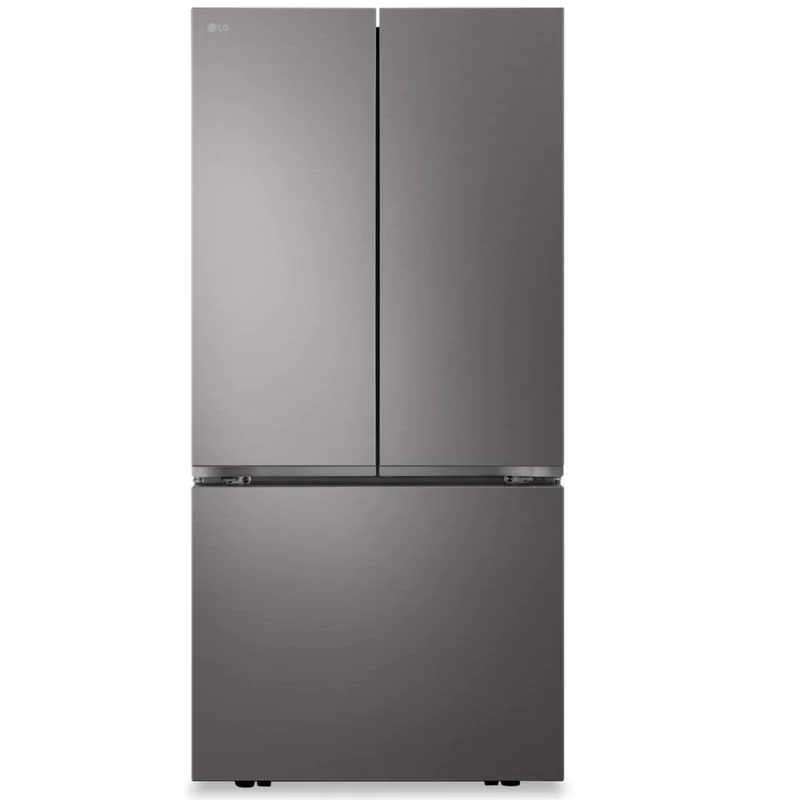 LF25S6200D - REFRIGERATORS - LG - French 3-Door - Black Stainless - Open Box