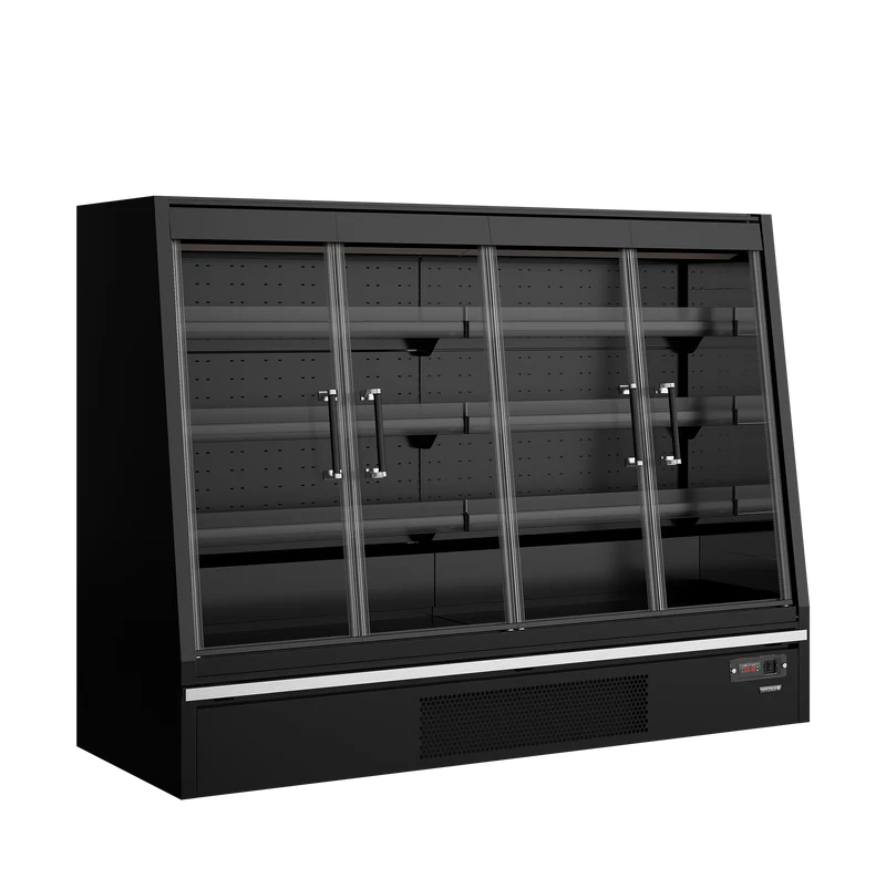 Vitrine réfrigérée pour supermarché - GALAXY-GPL20FGD-BLACK - TEFCOLD