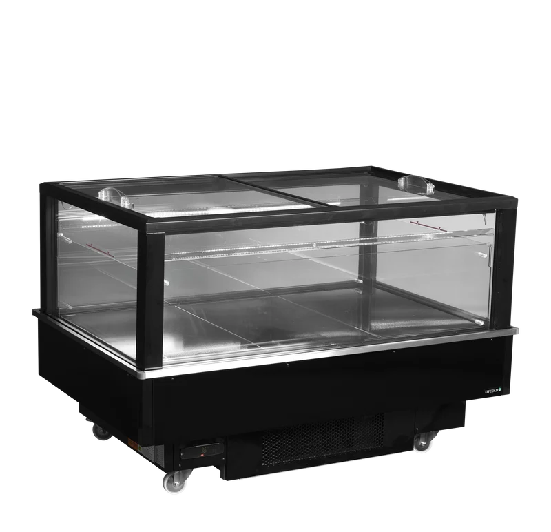Réfrigérateur/congélateur noir pour achats impulsifs - EIB-D1015-B1 - TEFCOLD