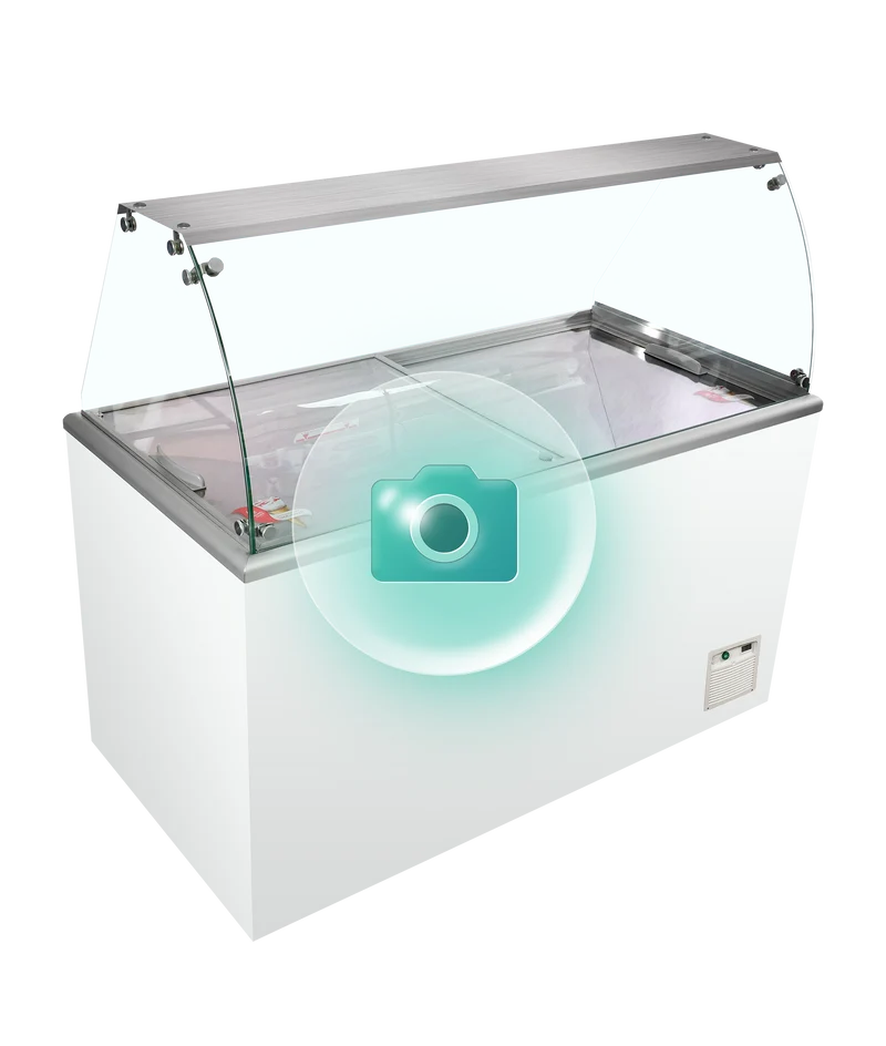 Congélateur de crème glacée - IDA300-W1+ - TEFCOLD