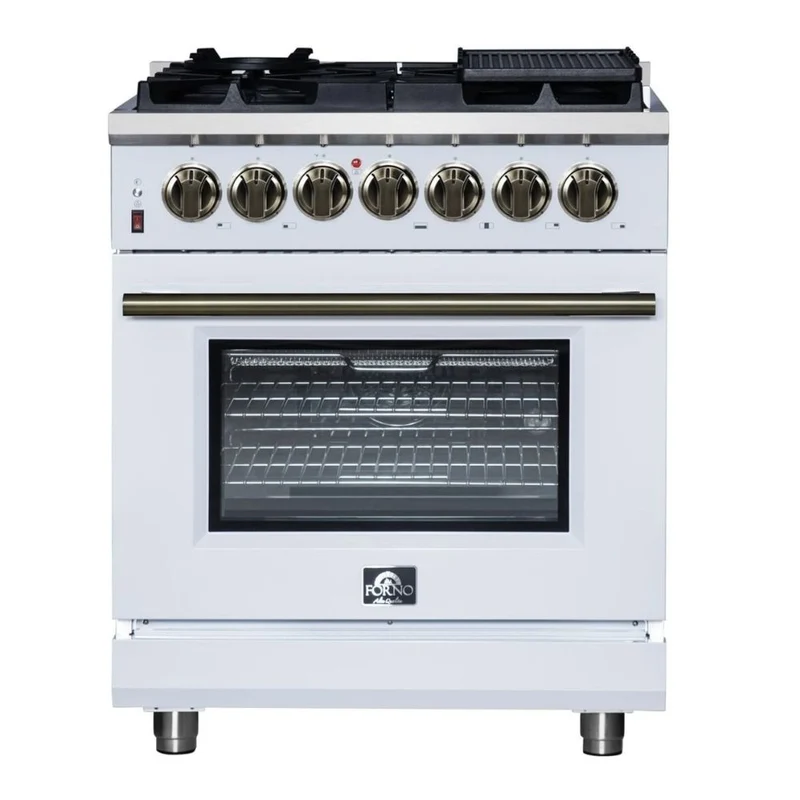 FFSGS6125-30WHT - RANGES - Forno - Dual Fuel - White - Open Box