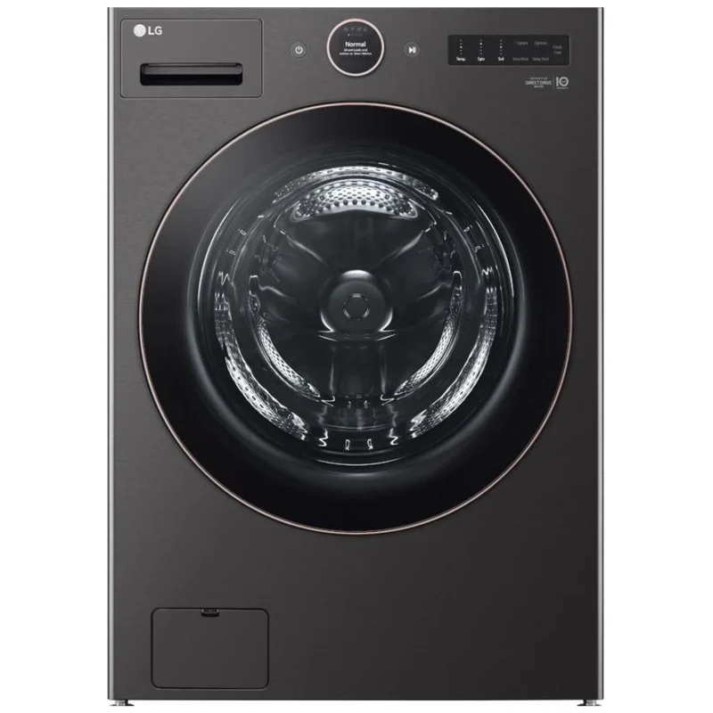 WM6500HBA - WASHERS - LG - Front Loading - Black Stainless - Open Box