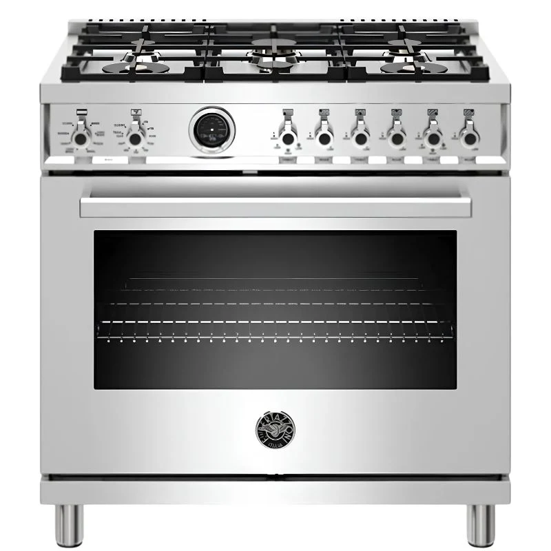 PROF366DFSXT - RANGES - BERTAZZONI - Dual Fuel - Stainless Steel - Open Box