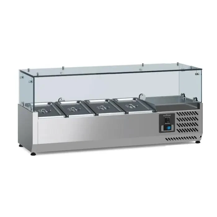 PUITS RÉFRIGÉRATÉE 1/3 GN x 4 - 7950.5125 - Ecofrost