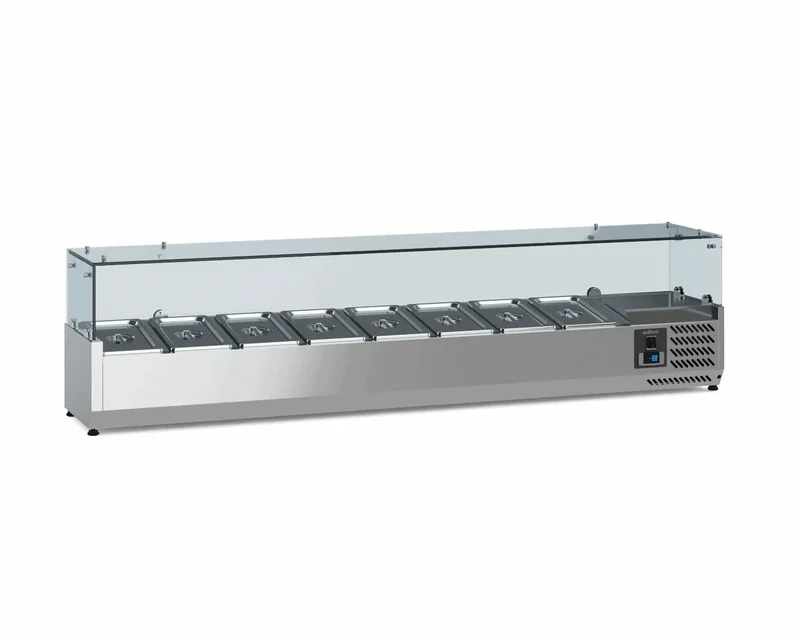 PUITS RÉFRIGÉRATÉE 1/4 GN x 8 - 7950.5121 - Ecofrost