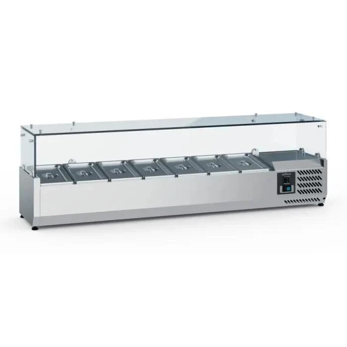 PUITS RÉFRIGÉRATÉE 1/4 GN x 7 - 7950.5118 - Ecofrost