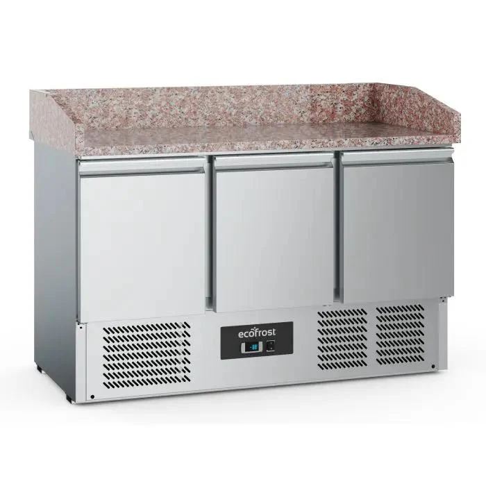 TABLE PRÉP POUR PIZZA 3 PORTES - 7950.5100 - Ecofrost