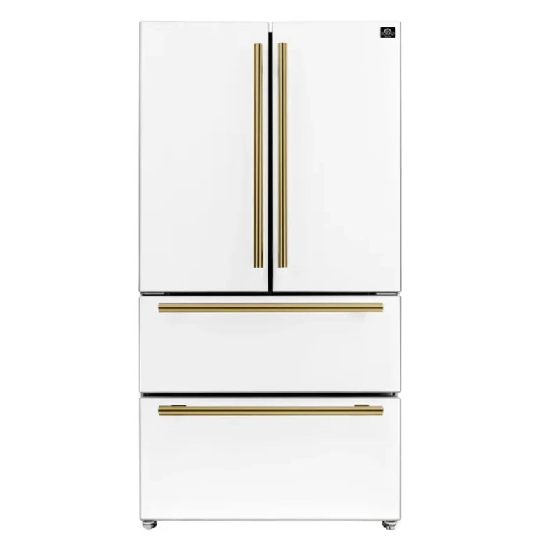 FFRBI1820-36WHT - REFRIGERATORS - Forno - French 3-Door - White - Open Box