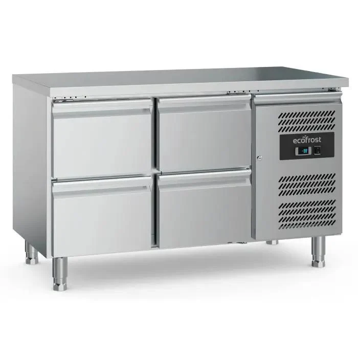 700 TABLE RÉFRIGÉRÉE 4 TIROIRS - 7950.5170 - Ecofrost