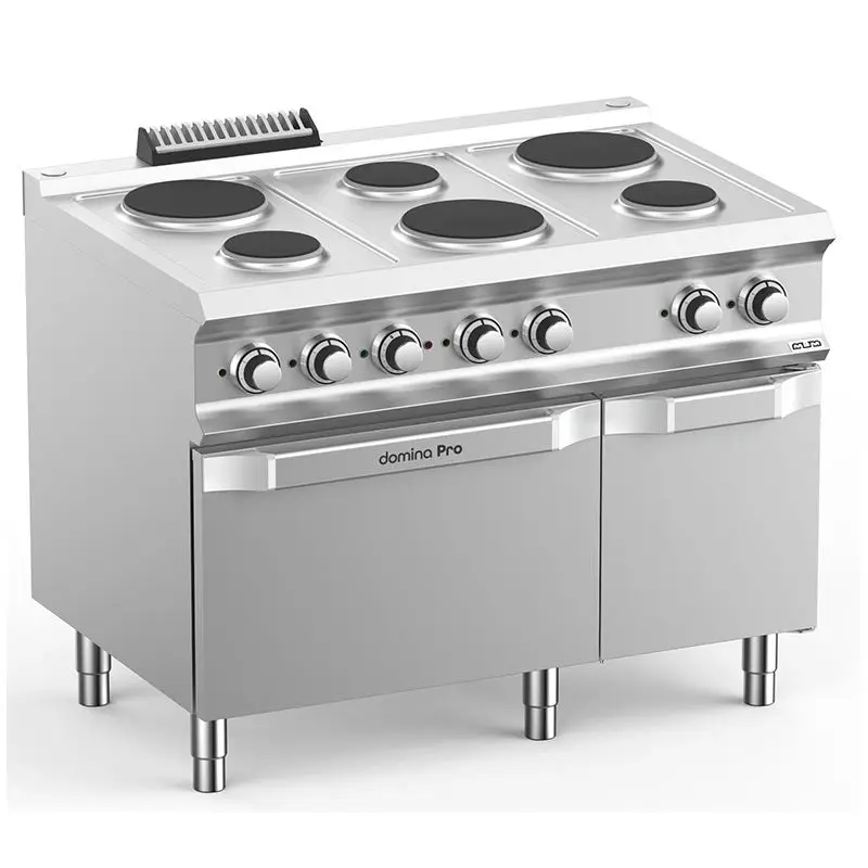 Fourneau electrique 6 plaque RONDES SUR FOUR - PR711FE - MBM