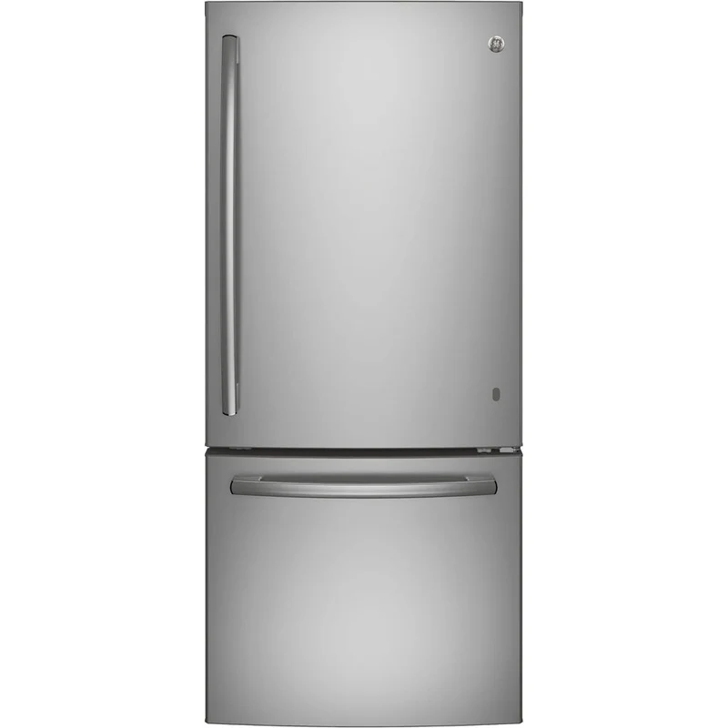 GDE21DYRKFS - REFRIGERATORS - GE - Bottom Freezer - Stainless Steel - Open Box