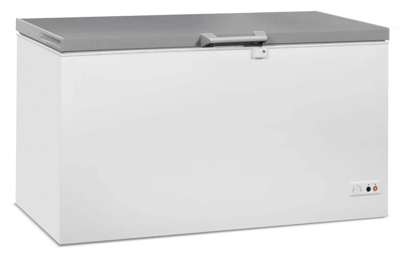 CONGÉLATEUR BAHUT COUVERCLE EN INOX 469 L