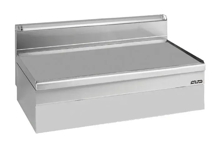 Plan de travail neutre double profondeur 600mm - N66C - MBM