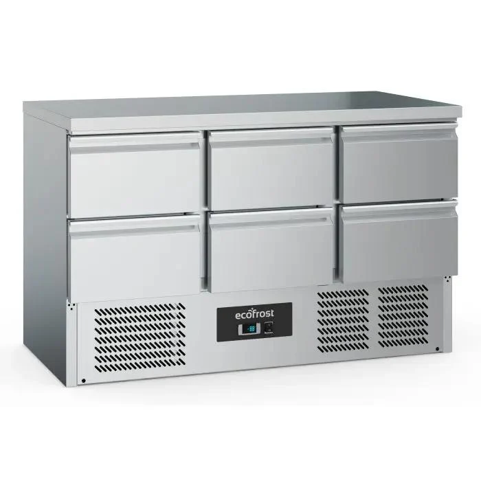 TABLE RÉFRIGÉRÉE 6 DRAWERS - 7950.5085 - Ecofrost