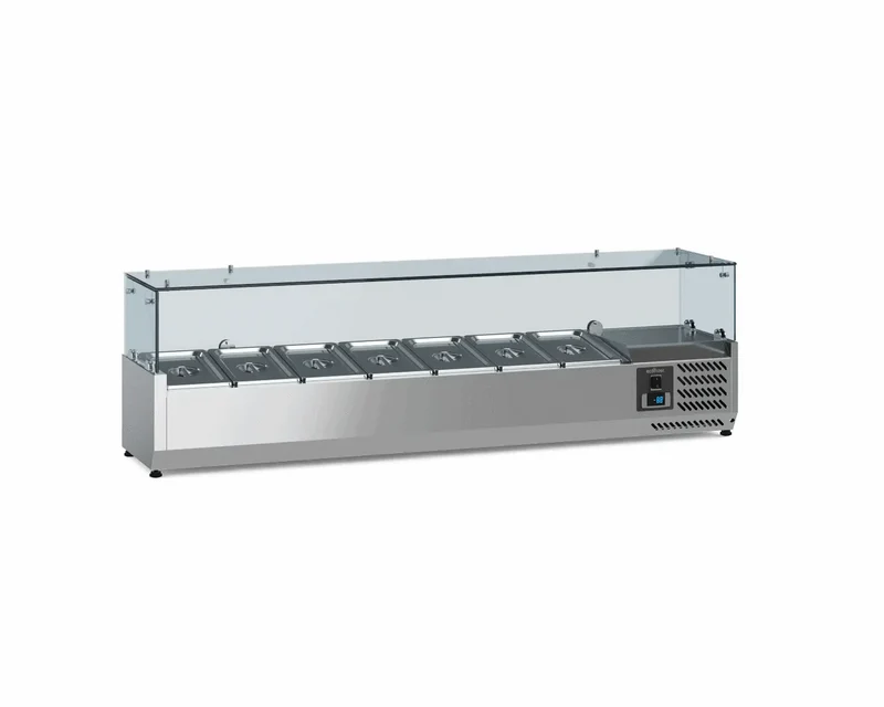 PUITS RÉFRIGÉRATÉE 1/4 GN x 7 - 7950.5119 - Ecofrost