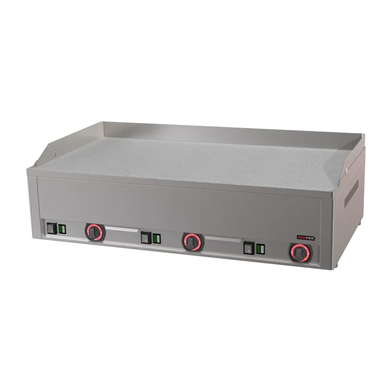 Plaque de cuisson 97x48 électrique chrome durable lisse TOP 400 V | REDFOX - FTHC 90 E
