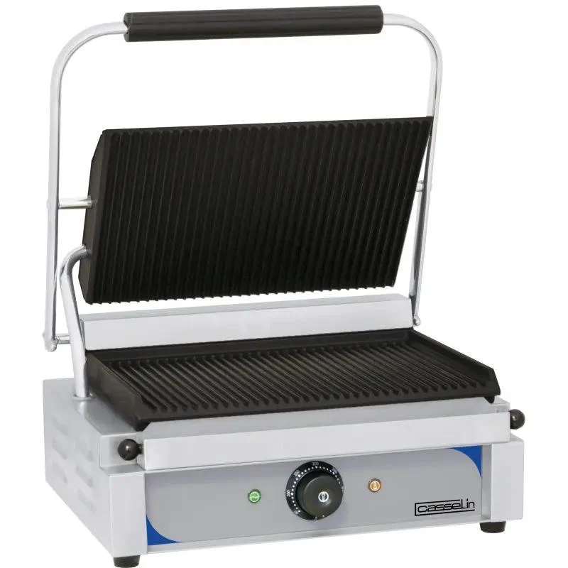Grill Panini plaques Rainurée - Rainurée - CGPRR - Casselin