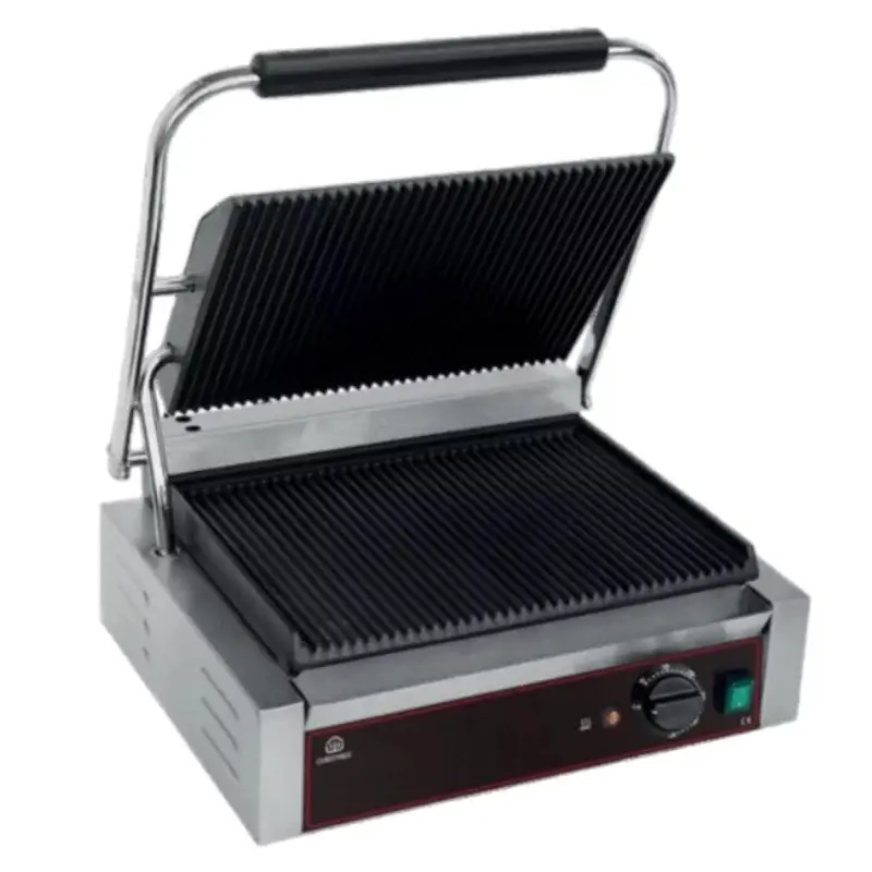 Machine grill à panini premium grande surfaces rainurées - PGMAXL - Cuistance