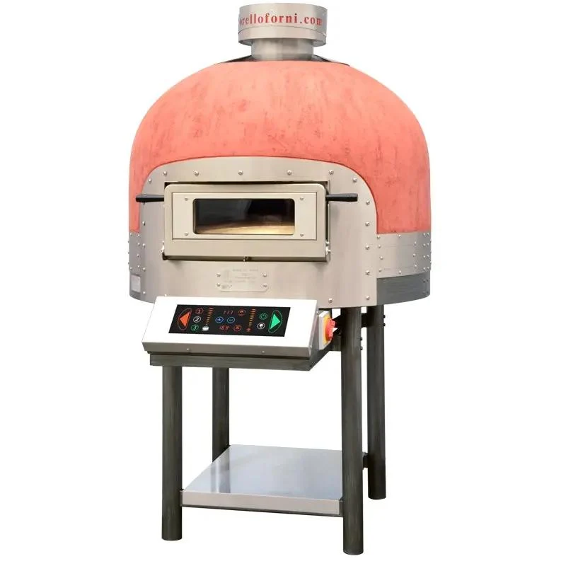 Four Napolitain Rotatif Électrique 9 Pizzas Coupole Base - FRV125 CB - Morello Forni