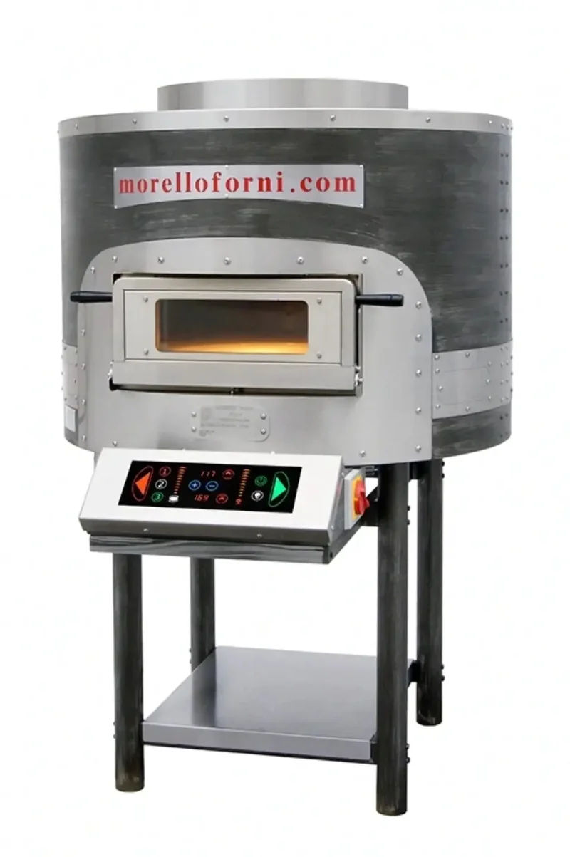 Four Napolitain électrique rotatif 9 pizzas STANDARD - FRV125 STD - Morello Forni
