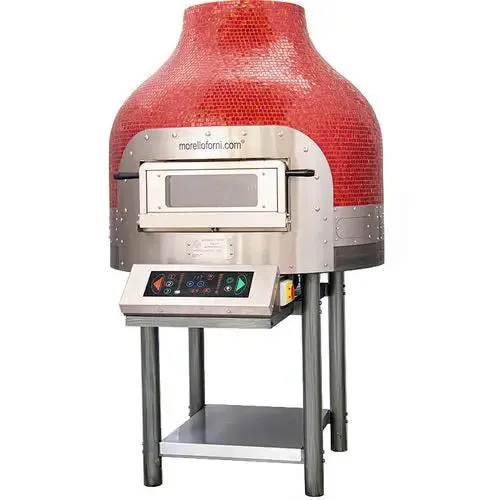 Four Napolitain Rotatif Électrique 6 Pizzas Volcan Mosaïque - FRV100 VM - Morello Forni