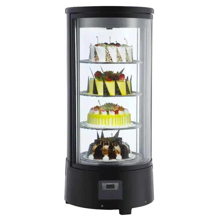 VITRINE RÉFRIGÉRÉE ROTATIVE 72L - 7487.0160 - Combisteel