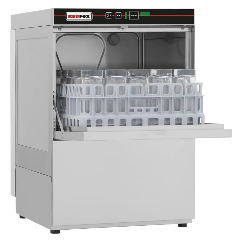 Lave-vaisselle et verre frontal revêtement simple 35x35 - 230 V | REDFOX - QQI 37