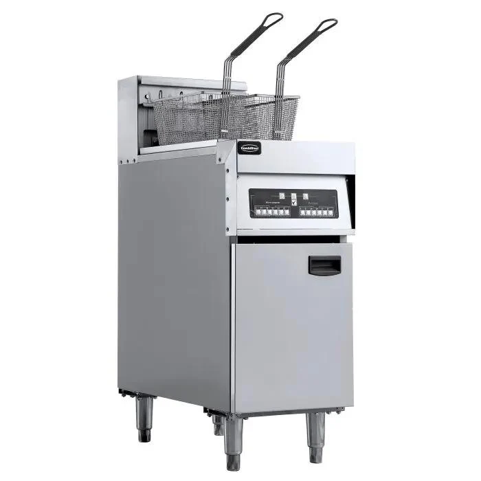 Friteuse électrique 2 x 12,5 litres haut rendement - 7509.0010 - Combisteel