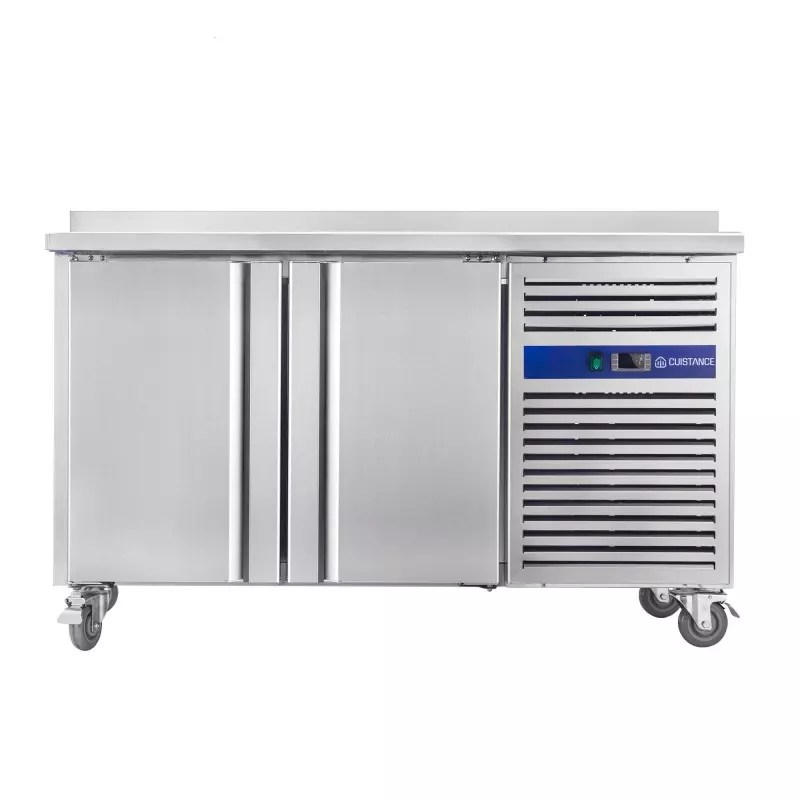 Table réfrigérée négative adossée 2 portes 240 L tropicalisé - SNACK2200BT - Cuistance