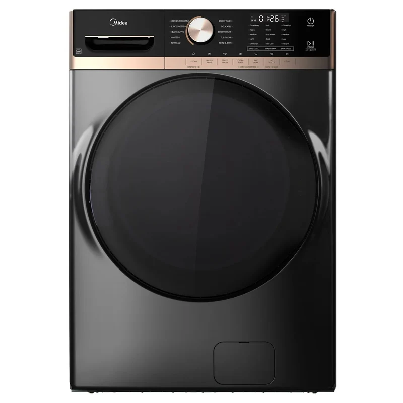 MLHW52S6BGG - WASHERS - Midea - Front Loading - Metallic Grey - Open Box