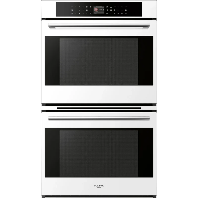 F7DP30W1 - WALL OVENS - Fulgor Milano - Double Oven - White - Open Box