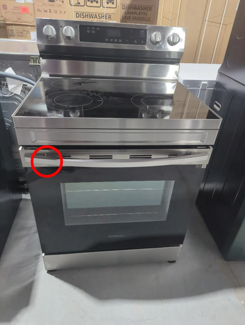 NE63A6111SS - RANGES - Samsung - Electric - Stainless Steel - Open Box