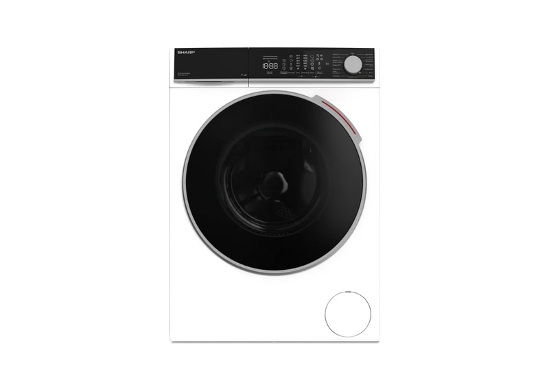 SHARP ES-WNFL814CWDA-DE Freestanding Washing Machine 8 kg 1400 RPM A Class with DoubleJet Technology
