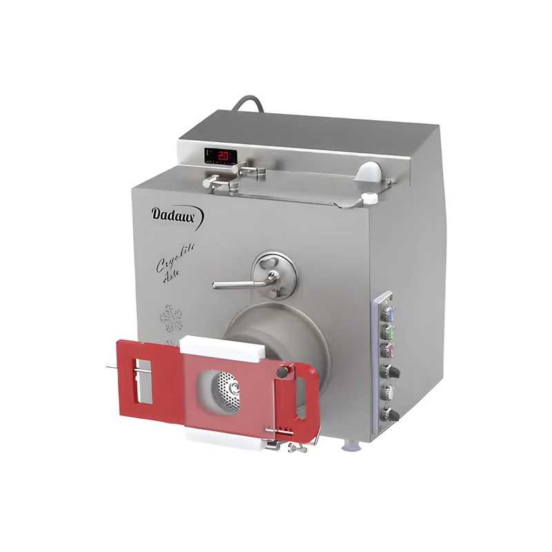 CRYOLITE/AUTO-R - Hachoir réfrigéré avec reconstituteur 98mm Double coupe 4mm Triphasé
