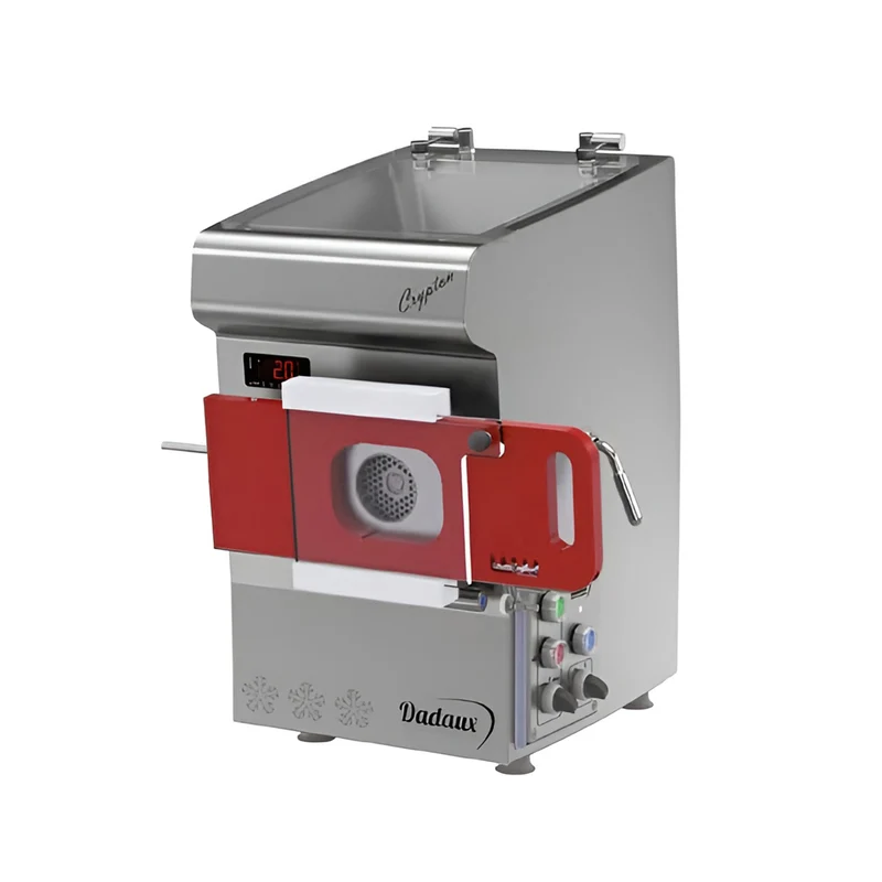 CRYPTON-R - Hachoir réfrigéré avec reconstituteur 82mm Double coupe 3mm Triphasé