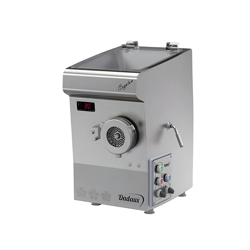 CRYPTON - Hachoir réfrigéré sans reconstituteur 82mm Double coupe 3mm Triphasé